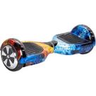 Overboard Azul E Amarelo Fogo Skate Eletrico Resistente