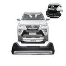 Overbumper Front Bumper Hilux Sw4 2016 2017 2018 Preto Prata Overbumper Front Bumper Hilux Sw4 2016 2017 2018 Preto Prata