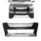 Overbumper para Hilux Sw4 2012 a 2015 Preto e Prata
