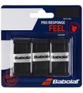 Overgrip Babolat Pro Response Preto - 3 Unidades