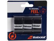 Overgrip Babolat VS Original Feel Preto - 3 Unidades Overgrip Babolat VS Original Feel Preto - 3 Unidades