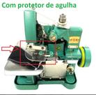 Overlock Modelo Novo Protetor De Agulhafox Gn1-6d Verde 220v