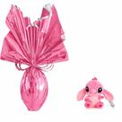 Ovo 250g Pelúcia Stitch ou Angel 20cm A Magia Do Chocolate Lilo Stitch