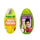 Ovo Slime Inseto Pegajoso + Brilha no Escuro c/ Surpresas Kit Gelelé