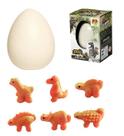 Ovo Surpresa Dinossauro Choca Nasce Cresce na Água Colecionável 6 CM