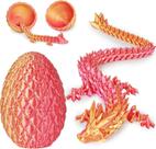 Ovos de dragão com dragão dentro do brinquedo impresso em 3D Olee Odee Ovos de dragão com dragão dentro do brinquedo impresso em 3D Olee Odee