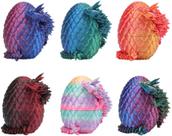 Ovos de dragão impressos em 3D com dragão dentro de brinquedos de Páscoa x6