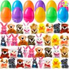 Ovos de Páscoa cheios de brinquedos de pelúcia JOYIN 36 unidades para crianças