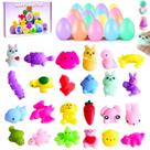 Ovos de Páscoa NIGVO 24 unidades com brinquedos de animais squishy