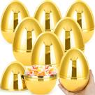 Ovos de Páscoa OCTERIC 12 Unidades 15cm Jumbo Metálico Dourado