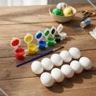 Ovos De Páscoa Para Colorir Tinta e Pincel Ovinhos Divertidos Diversão Criança 9 Ovinhos Para Pintar Decorativo Ovos De Páscoa Para Colorir Tinta e Pincel Ovinhos Divertidos Diversão Criança 9 Ovinhos Para Pintar Decorativo