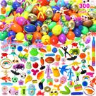 Ovos de Páscoa pré-cheios Supovil, 300 unidades com brinquedos no interior