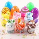 Ovos de Slime de Páscoa Funewest, 6 Unidades, Slime Butter