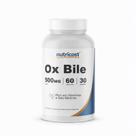 Ox Bile Suplemento Nutricost 60 Cápsulas 500mg