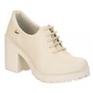 Oxford Amarrar Tratorado Salto Bloco Sapato Feminino Delicado Oxford Amarrar Tratorado Salto Bloco Sapato Feminino Delicado