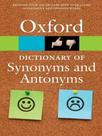 Oxford dictionary of synonyms and antonyms, the