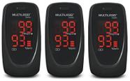 Oximetro de Dedo Medidor de Pulso ANVISA OXYGEN CHECK 3 Uni Oximetro de Dedo Medidor de Pulso ANVISA OXYGEN CHECK 3 Uni