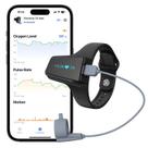 Oxímetro de pulso de pulso no punho Wellue Bluetooth recarregável 72 h
