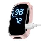 Oxímetro de pulso Hummingbird Fingertip recarregável rosa