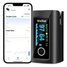 Oxímetro de pulso Wellue Bluetooth Fingertip com aplicativo e acesso.