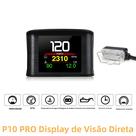 P10 pro OBD2 HUD Velocímetro Automotivo Head-Up Display Acessórios Automotivos Para Exibição De P10 pro OBD2 HUD Velocímetro Automotivo Head-Up Display Acessórios Automotivos Para Exibição De