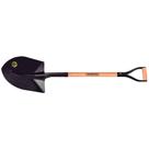 Pá de Bico 405/30 em Aço com Cabo de Madeira 74 Cm com Empunhadura Metálica Ergonômica - Tramontina