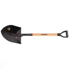 Pá De Bico 460/40 Em Aço Com Cabo De Madeira 71 Cm Com Empunhadura Plástica Curva Ergonôm