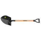 Pa De Bico Tramontina Em Aço Com Cabo De Madeira 71 Cm Com Empunhadura Plastica Reta Ergonomica