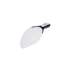 Pa de Gelo ou Concha para Mantimentos Branco Plastico 22cm