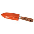 Pá Para Jardim Tramontina 292 Mm Aço Carbono Laranja Cabo De Madeira Envernizado