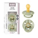 Pacifier Bibs Studio, pacote com 2, borracha natural, 6 meses ou mais