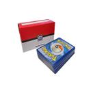 Pack 100 Cartas Pokemon Com Pikachu Charmander Squirtle e Bulbasaur