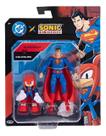Pack 2 Bonecos Articulados Super Man e Knuckles Sonic Warner