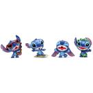 Pack 4 Bonecos - Stitch - 2 5 (6cm) - Metalfigs Jada Toys"