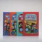 Pack 4 Livros Authenticgames - ACOMPANHA UM JOGO TABULEIRO + Minecraft 2024 + 6 Envelopes