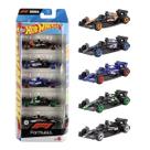 Pack 5 Hot Wheels Formula 1 2024 JGF58