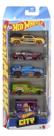 Pack 5 Hot Wheels Hot Wheels City Jbj75