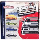 Pack 5 Miniaturase- 1:64 - Japan Series com Nissan GT-R R34 Secreto Caixa 02 - Majorette 212051032