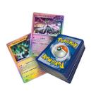 Pack 50 Cartas Pokemon Com 30 Cartas Brilhantes Raras