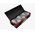 Pack 6 Lâmpadas 9w Led Bulbo Soquete Bivolt Branca Fria E27