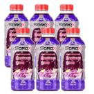 Pack 6 Sorox hidratante zero açúcar 8 ions sabor uva 550mL