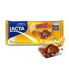 Pack 6x Chocolate Lacta Shot ao Leite com Amendoim 80g