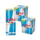 Pack 8 Latas Energetico Red Bull Zero Açucar Sugarfree 250ml