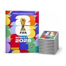 Pack Álbum Copa Do Mundo Original Panini 2026 Capa Mole Com 12 pacotes de Figurinhas