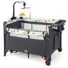 Pack and Play Baby Joy Bedside Sleeper com berço e trocador