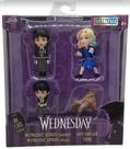 Pack Bonecos Wandinha Addams - Metalfigs - Die-Cast - 2,5" (5,0 cm) - Jada Toys