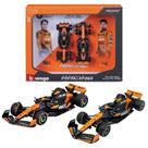 Pack C/ 2 Carros F1 2024 McLaren MCL38 Norris + Piastri 1:43 Pack C/ 2 Carros F1 2024 McLaren MCL38 Norris + Piastri 1:43