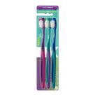 Pack c/ 3 Escovas Dentais Basic Plus Cerdas Médias Kess Pack c/ 3 Escovas Dentais Basic Plus Cerdas Médias Kess