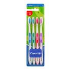 Pack c/4 Escova Dental POP Cerda Media Cores Sortidas Multi