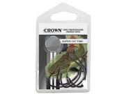 Pack c/ 5 Anzol Crown Super Cat Fish 8/0 8-0 8